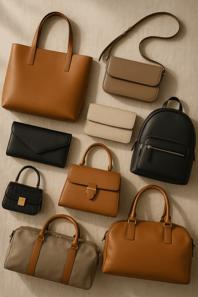 9 assorted must-have bags