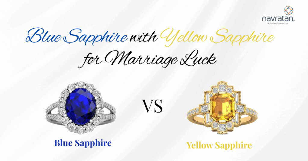 Blue sapphire with Yellow sapphire featured image