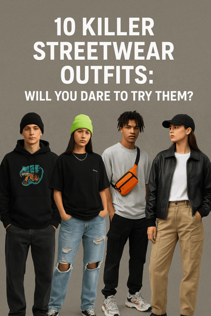10 Killer Streetwear Outfits: Will You Dare to Try Them?