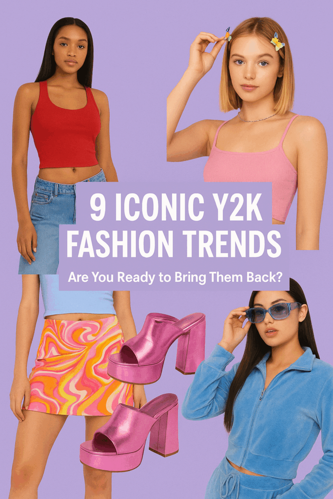 9 Iconic Y2K Fashion Trends: Are You Ready to Bring Them