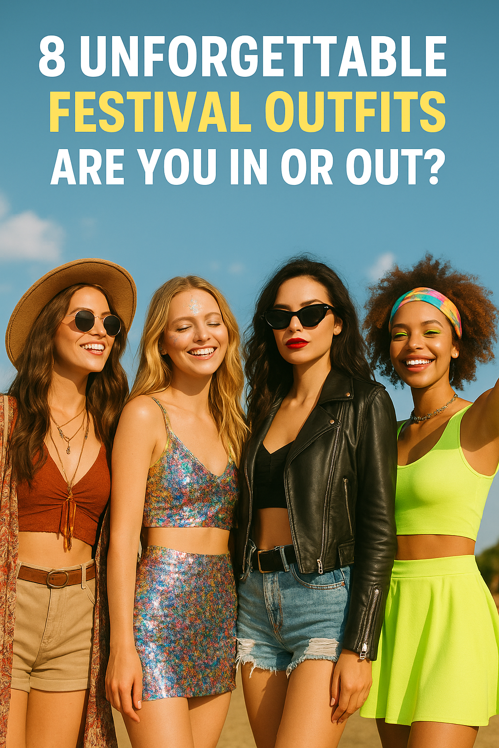 8 Unforgettable Festival Outfits – Are You In or Out?