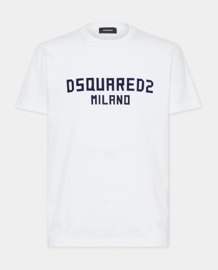 white Milano Dsquared2 T- shirts example 