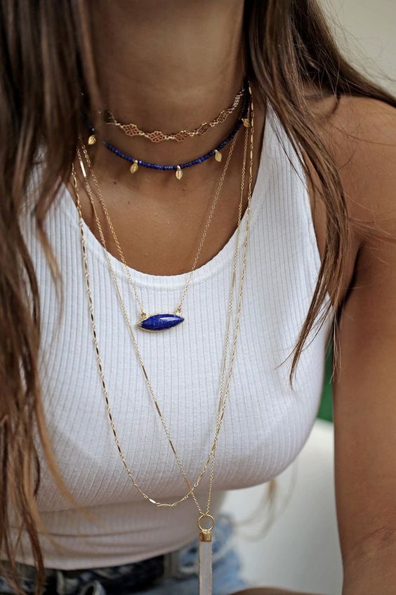 Bead necklaces jewelry trends