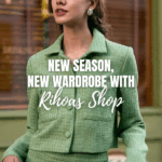 Light green blazer and skirt wardrobe with Rihoas Shop
