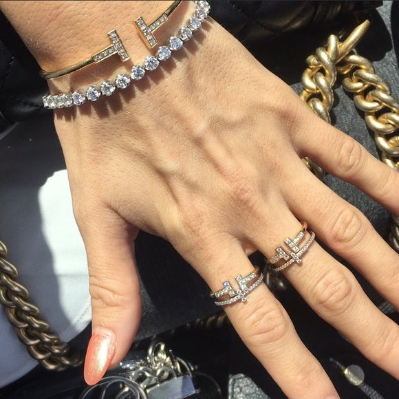 Modern Minimalism Tiffany Bracelets.