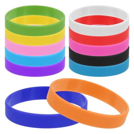 many different colored rubber bracelets