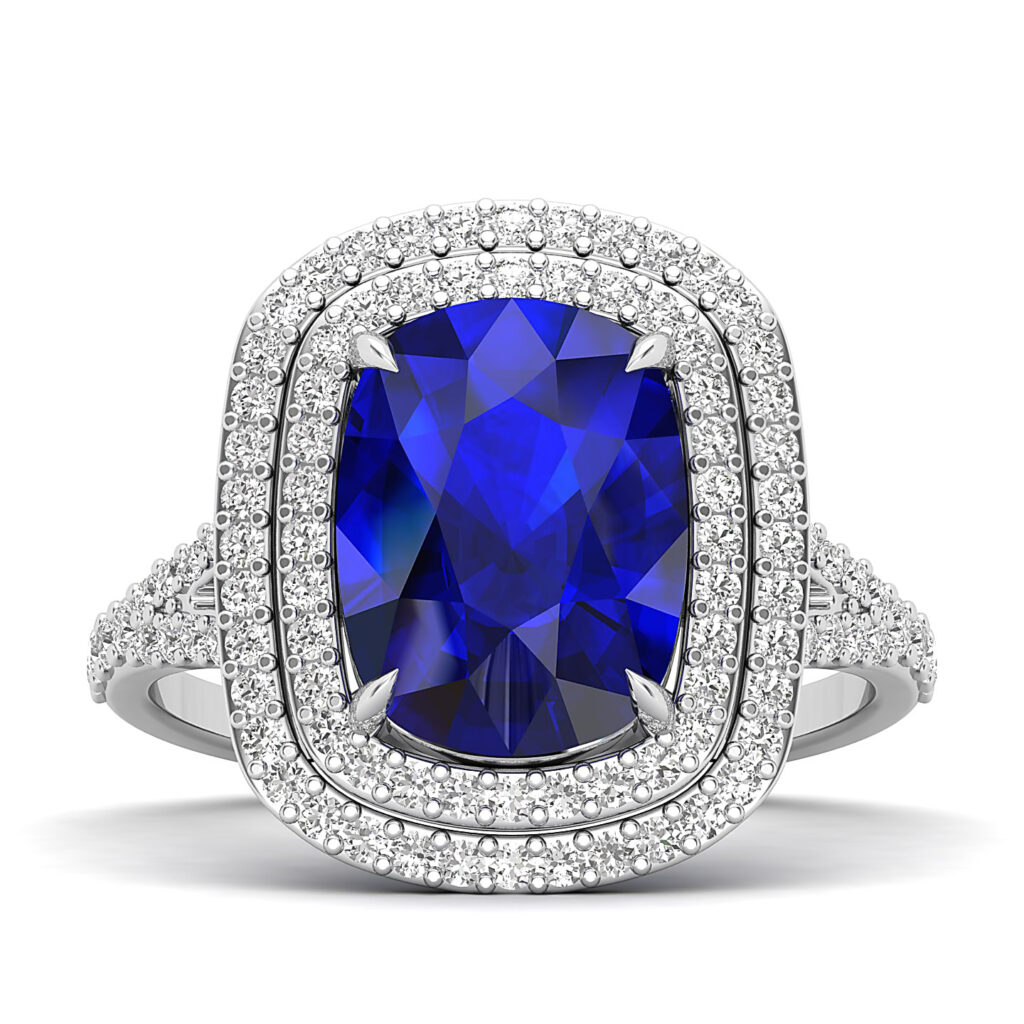Blue sapphire ring