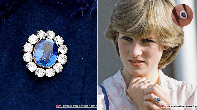 Princess Diana's engagement ring and Princess Diana