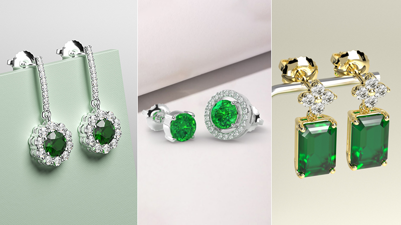 diamond earrings