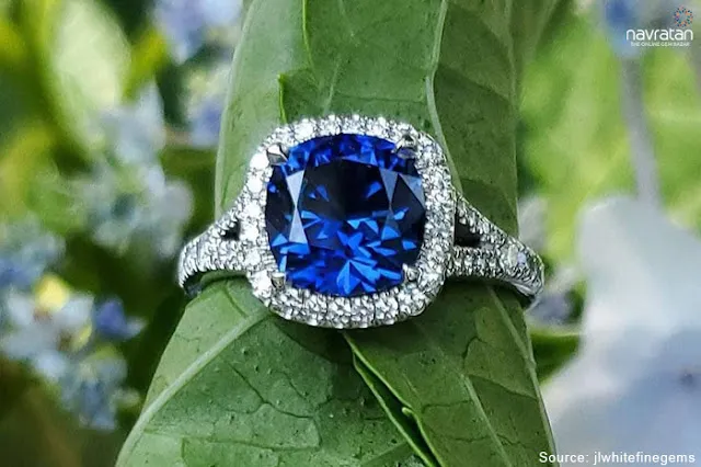 Blue Sapphire ring and Spiritual Growth