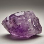 single amethyst crystal