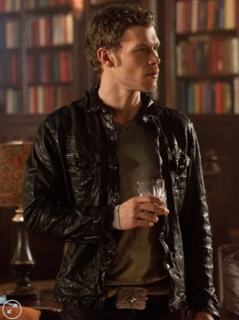 Klaus Mikealson leather jacket trends