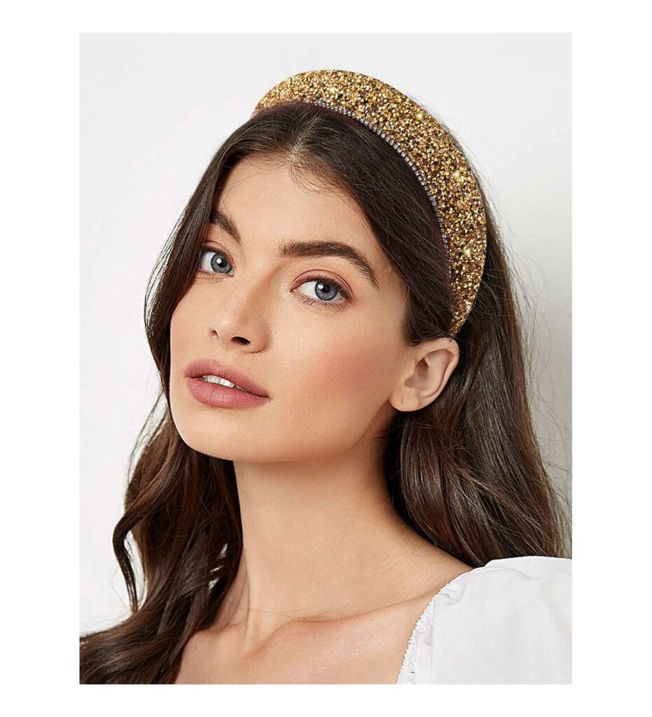 Headband hair accessories for curly hair