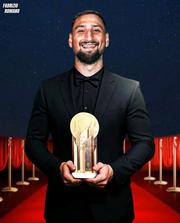 Winner of the Yashin Trophy : Donnarumma