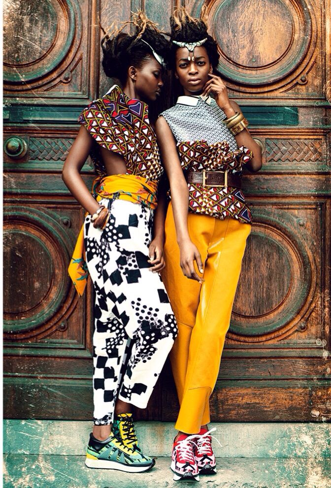 Street Fashion + Kente