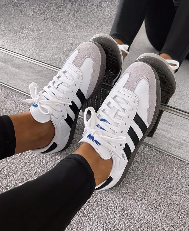 Styling Adidas Samba using Denim.
