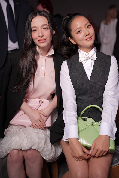 Mikey Madison and Jisoo