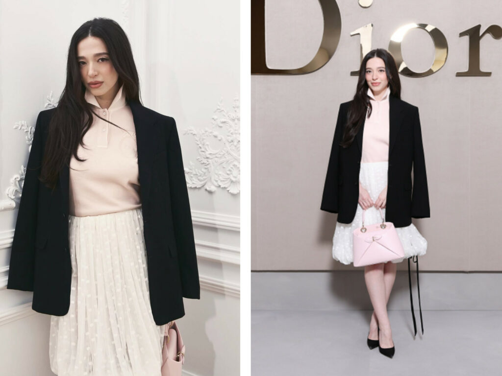 Mikey Madison Turns Heads in Blazer and Polo Top at Dior Spring/Summer