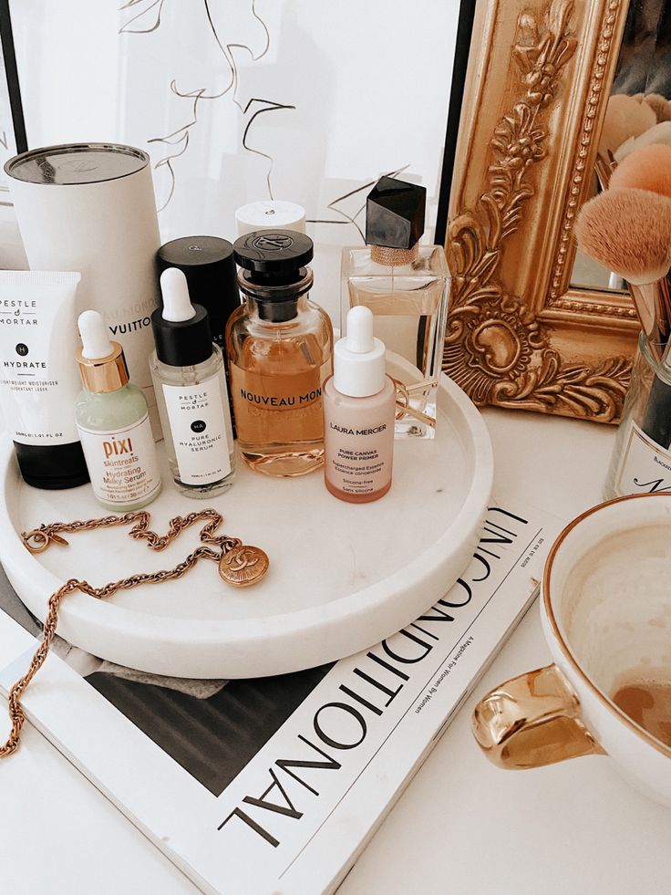 Various brands of Skin Care Products