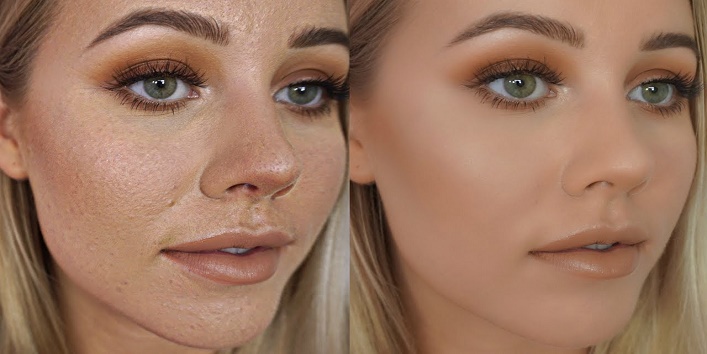 bridal cosmetic mistakes cakey foundation