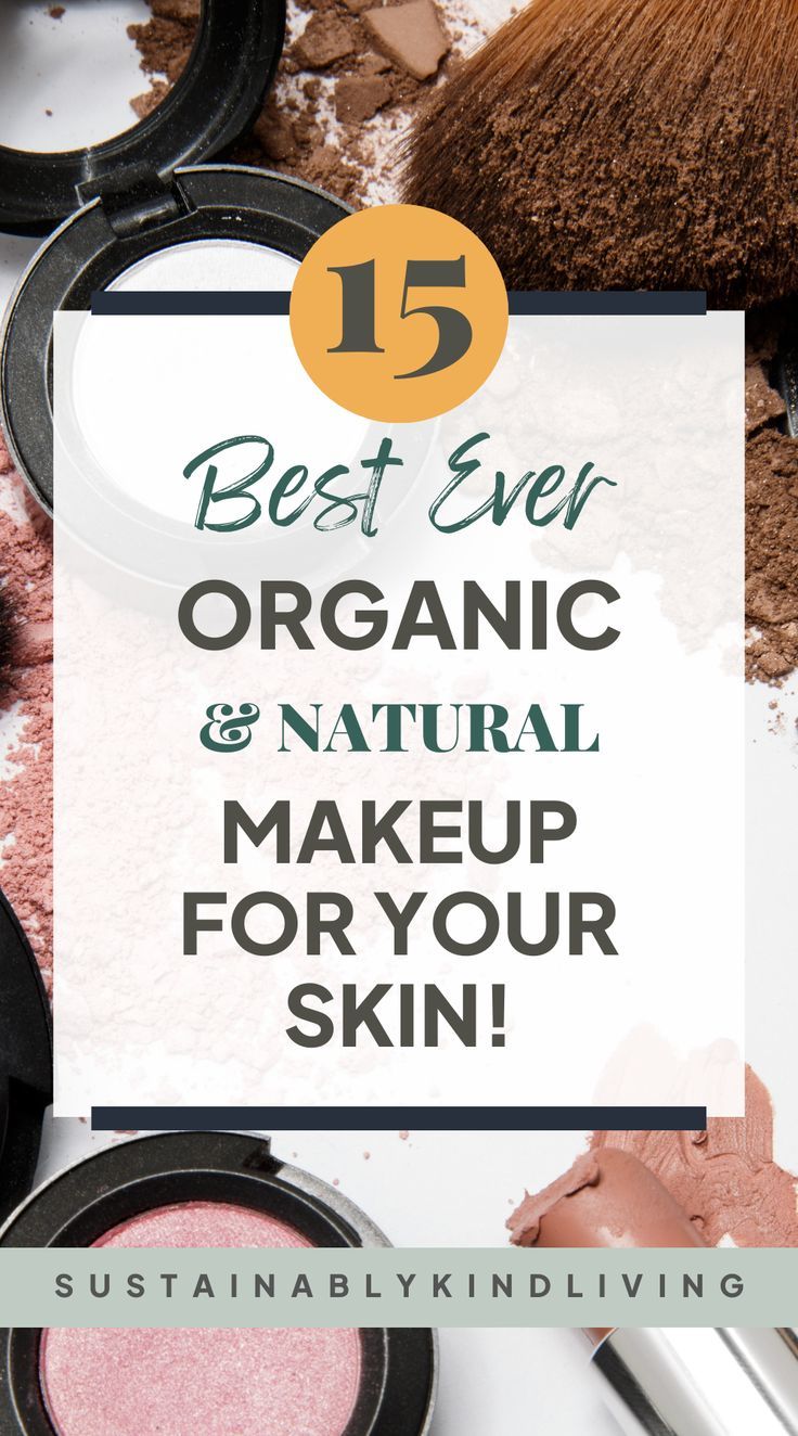 best natural organic makeup products