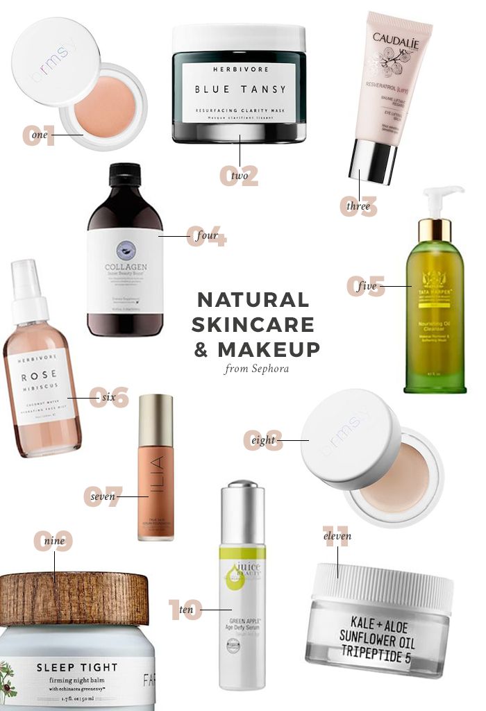 Sensitive Skin Gentle Natural Organic Makeup Products.