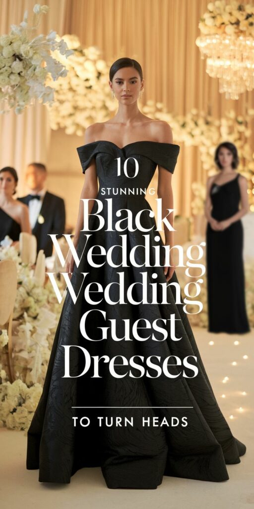10 Stunning Black Tie Wedding Guest Dresses You Need to See!