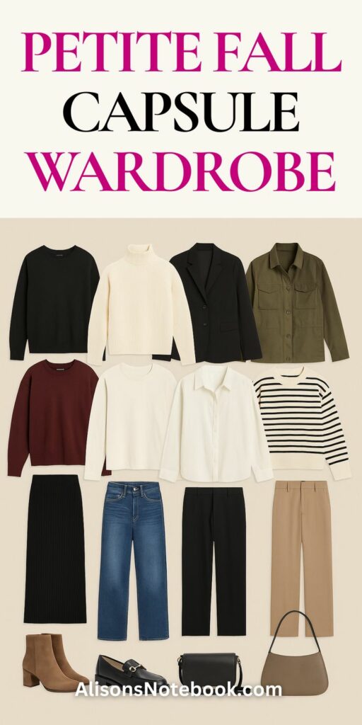 Chic Petite Capsule Wardrobe inspirations