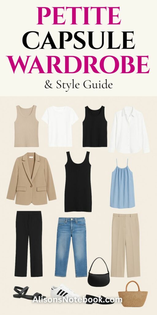 Weekend Petite Capsule Wardrobe inspirations