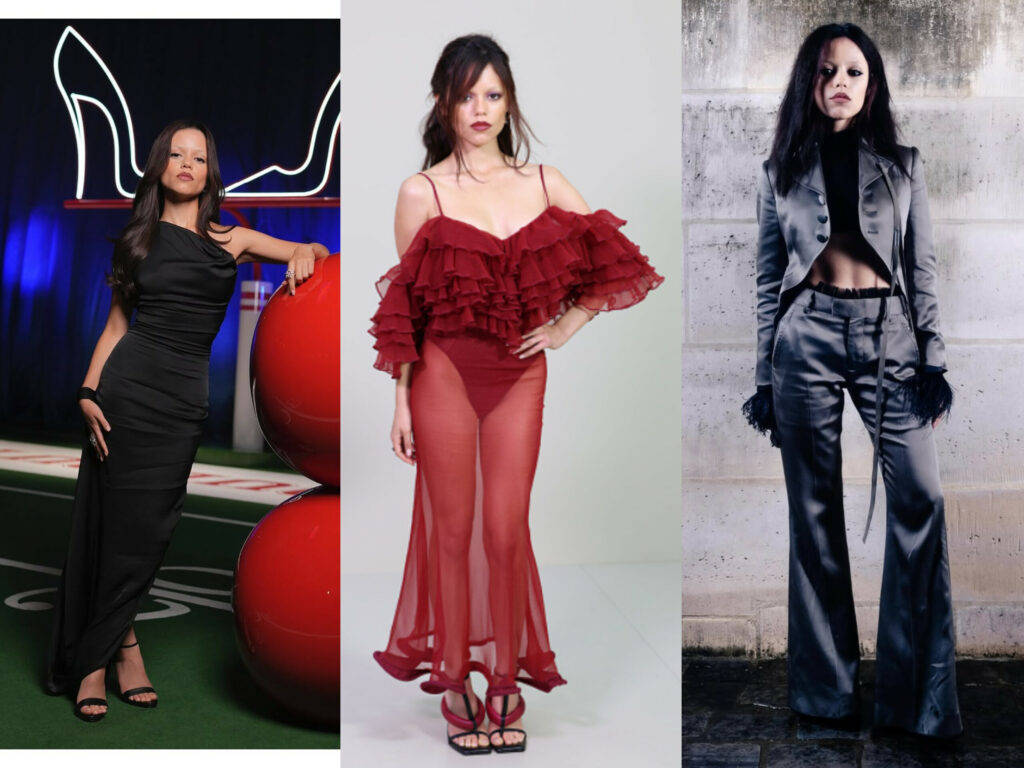 Jenna Ortega Turns Heads with Three Gorgeous Outfits at Paris Fashion Week