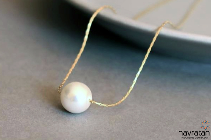 pearl stone necklace