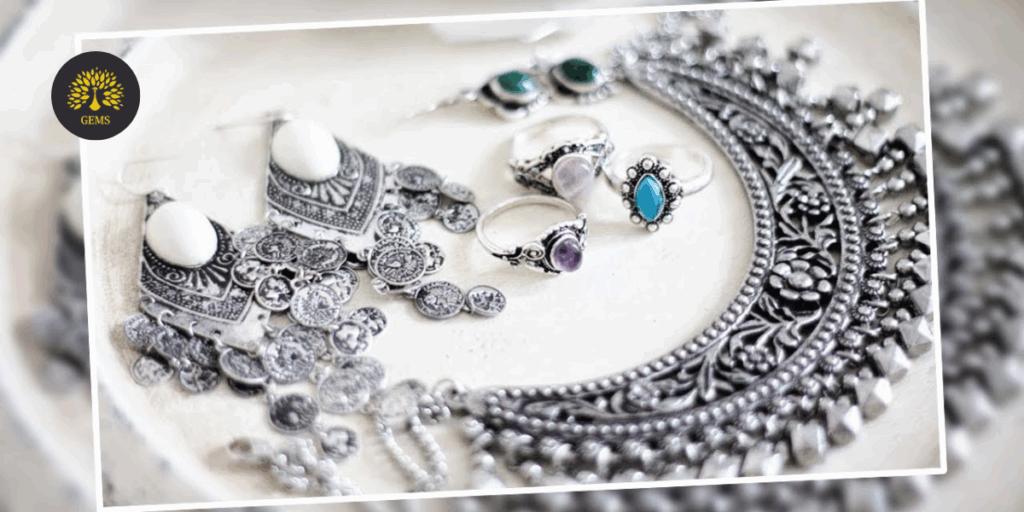 Various pieces of Jewelry