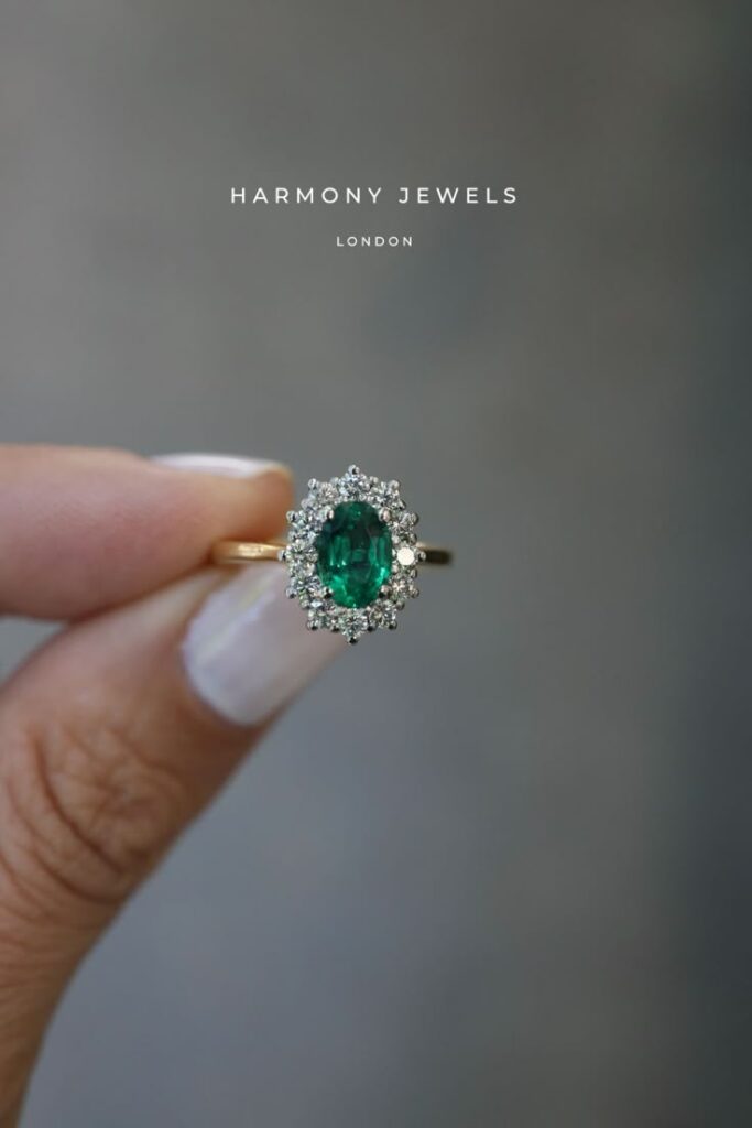 emerald cut emerald engagement rings