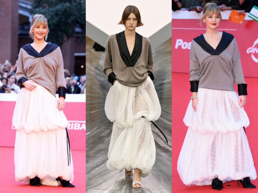 Red Carpet Royalty: Jennifer Lawrence Shines in Dior at “Die My Love” 20th Rome Film Festival Premiere
