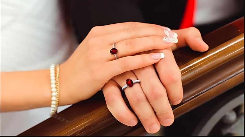 Lab-Grown Ruby Rings