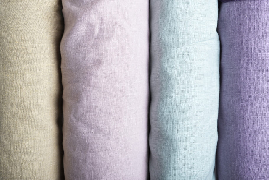 Hand-printed fabrics