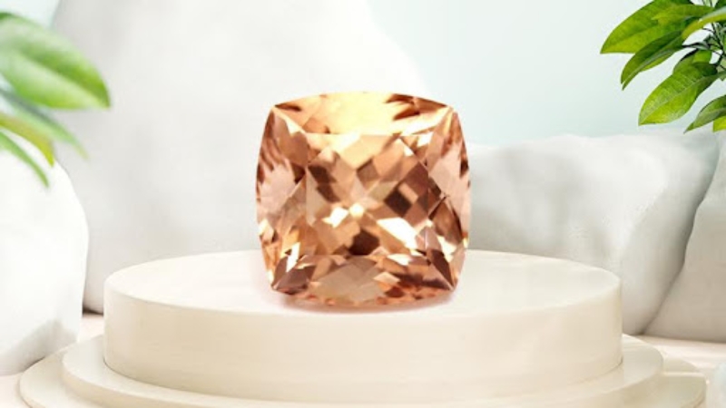 Morganite gemstone