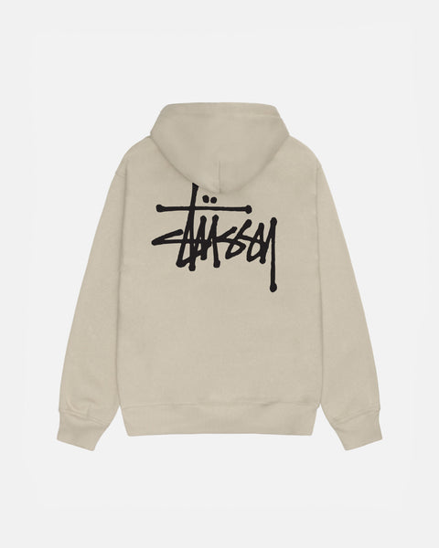 BASIC STUSSY ZIP HOODIE
