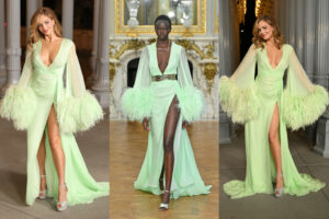 Samara Weaving Stuns in Tamara Ralph Couture High-Slit Gown at 2025 LACMA Art + Film Gala