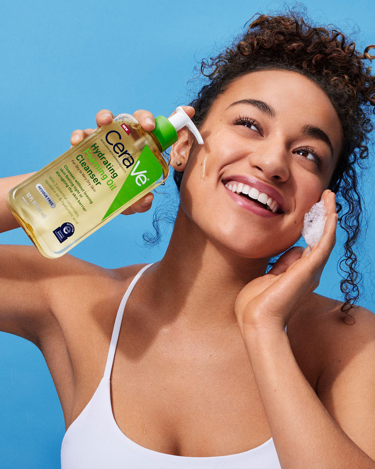 CeraVe Cleanser Hydrating foaming oil