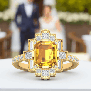 Yellow Sapphire Ring