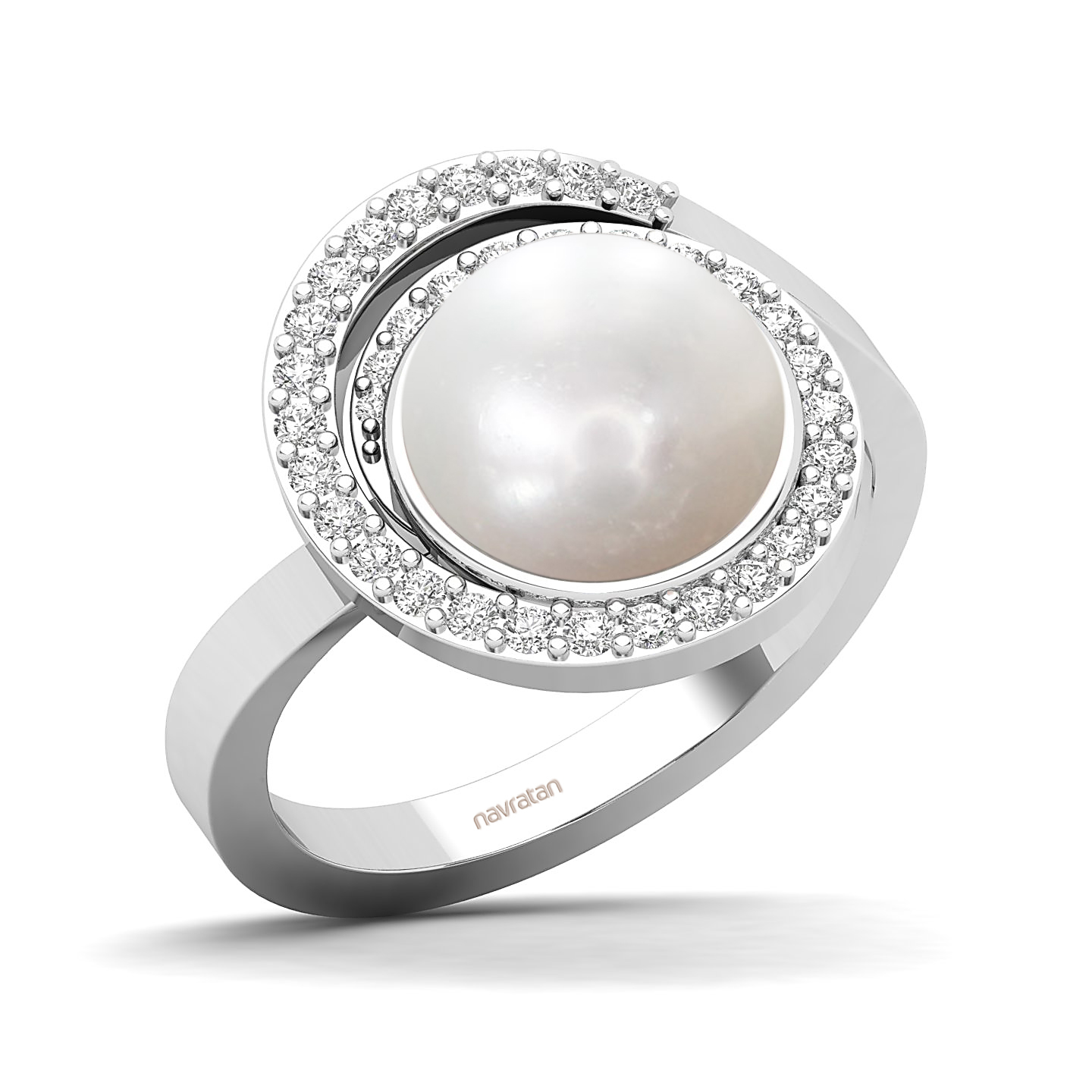 Pearl Stone ring