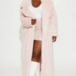 pink Faux Fur Coat