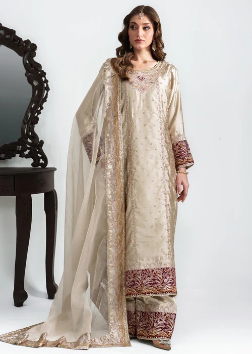 Luxury Pret Sale white and red