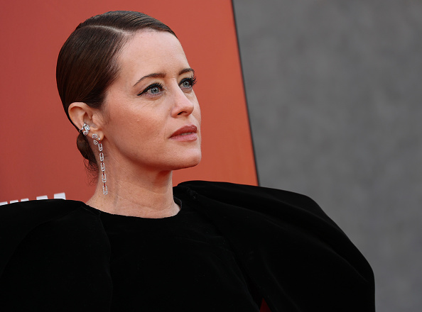 British actress Claire Foy graces the 2025 ‘H is for Hawk’ BFI London Film Festival premiere with Messika’s white gold earrings from the My Twin, Move, D-Vibes, and Fiery high jewelry collections.