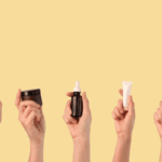 HYands holding cosmetics