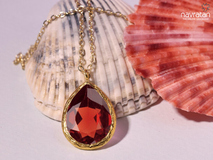 Garnet Stone necklace