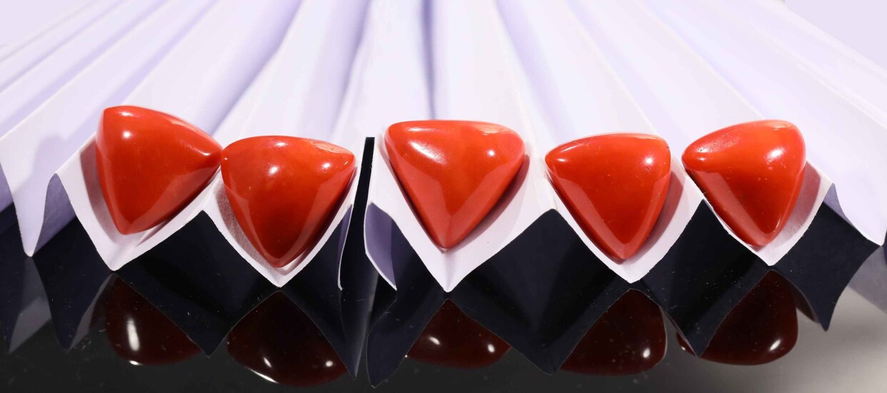 Red Coral stones