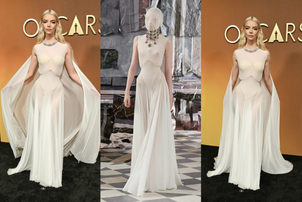 Iconic Style: Anya Taylor-Joy impresses in Maison Margiela Couture at the 16th Governors Awards