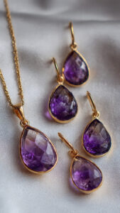 Amethyst stone jewelry